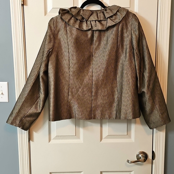 Nicolette Ruffled Blazer Jacket Elegant Wear Office Wear Career Minimalist - Picture 9 of 16